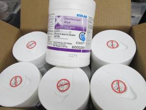 lot 280 image: Case of 12 - 220ct Canisters Ecolab...