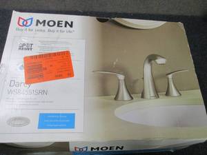 lot 318 image: Moen Darcy 8 in. Widespread 2-Handl...