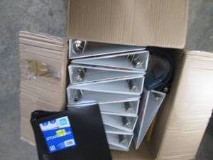lot 331 image: Box of Durable D Ring Binders, Blac...