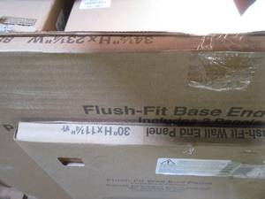 lot 347 image: 2 Flush Fit Wall End Panels...