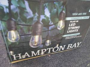 lot 349 image: Hampton Bay 24-Light IndoorOutdoor...