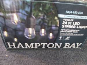 lot 353 image: Hampton Bay 12-Light IndoorOutdoor...