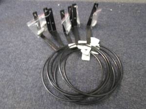 lot 387 image: 7 Mainstays Metal Planter Ring Hang...
