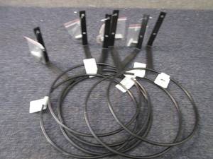lot 388 image: 6 Mainstays Metal Planter Ring Hang...