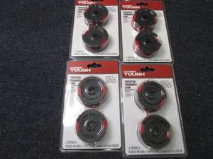 lot 398 image: 4- 2pks Hyper Tough Twisted Trimmer...