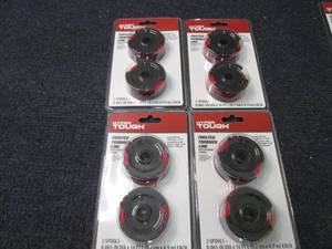 lot 399 image: 4- 2pks Hyper Tough Twisted Trimmer...
