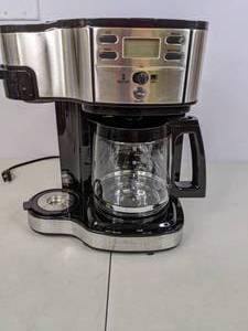 lot 120 image: Hamilton Beach The Scoop 12-Cup 2-Way Brewer