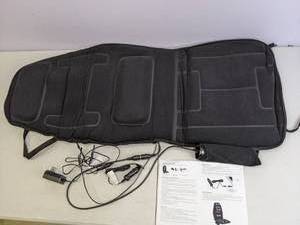 lot 138 image: Relaxzen 10 Motor Black Massage Cushion with Heat