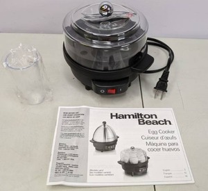 lot 140 image: Hamilton Beach Egg Cooker