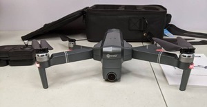 lot 142 image: Contixo F24 Pro 4K UHD Wi-Fi Camera Foldable GPS Quadcopter Drone