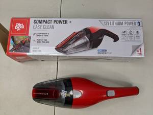 lot 118 image: Red Dirt Devil QuickFlip Cordless Hand Vacuum