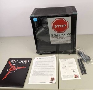 lot 267 image: Skytech Shadow III Gaming PC with Keyboard