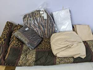 lot 35 image: Exquisite Senegal 20-Pc. Bedroom Set in King Size