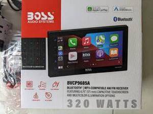 lot 249 image: BOSS Audio Systems BVCP9685A Apple CarPlay Android Auto Car Multimedia Player