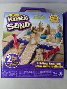 lot 203 image: Kinetic Sand Folding Sandbox
