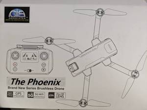 lot 206 image: CIS-Associates V6 2.7MP Wi-Fi GPS Foldable Drone