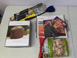 lot 256 image: Lot of Brand New Grilling Accessories (Weber, Threshold, Room Essentials, Char Broil)