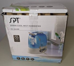 lot 272 image: SPT Dual Mist Humidifier with ION Exchange Filter
