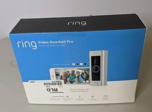 lot 273 image: Ring Video Doorbell Pro - Hardwired Smart Video Doorbell Camera