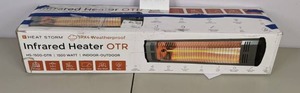 lot 213 image: Heat Storm 1500 Watt Infrared Wall Mounted Space Heater for Garage and Patio