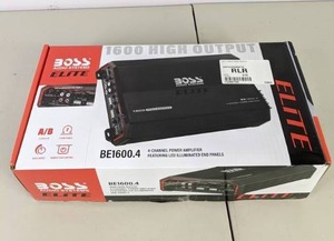 lot 222 image: Boss 4-Channel MOSFET Power Amplifier - BE1600.4