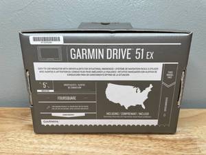 lot 39 image: Brand New Garmin Drive 51 EX GPS Navigator Car Truck Auto