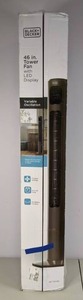 lot 338 image: BLACKDECKER 46 Tower Fan with Remote