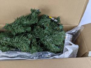 lot 331 image: 6 ft. Canadian Grande Fir Artificial Christmas Tree