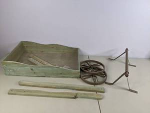 lot 352 image: National Tree Company Garden Accents 43 Garden Cart