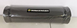 lot 355 image: Wakeman Fitness Extra Thick Foam Exercise Mat - Black