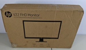 lot 293 image: HP V22 21.5-inch Diagonal FHD Monitor
