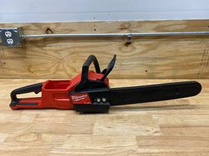 lot 14 image: MILWAUKEE M18 FUEL 16 in. 18-Volt Lithium-Ion Brushless Cordless Chainsaw (Tool-Only)