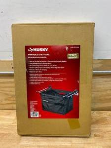 lot 92 image: HUSKY Slat Wall and Track 12 in. Utility Bag