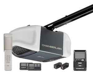 lot 9 image: CHAMBERLAIN Whisper Drive 12 HP Belt Drive Garage Door Opener with MyQ Technology