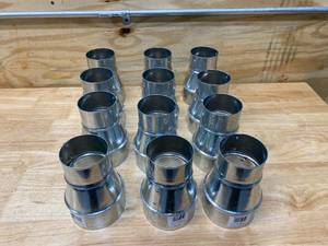 lot 88 image: IMPERIAL Lot of 12-  4-in dia x 3-in dia Duct Reducers