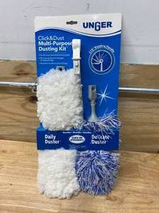 lot 49 image: UNGER Connect & Clean Microfiber Duster Kit 15 in.