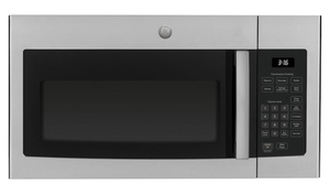 lot 8 image: GE 1.6 cu. ft. Over the Range Microwave in Stainless Steel