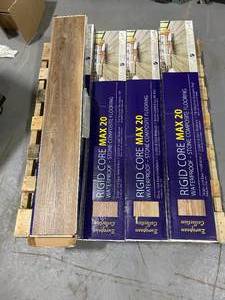 lot 6 image: TRU-STONE Lot of 6 Cases of-  Rigid Core Max 20 Waterproof Stone Composite Flooring- FC29150-6 (142 Sq ft)
