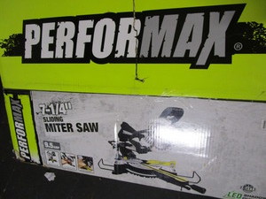 lot 6 image: Performax Sliding Miter Saw