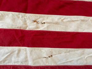 lot 104 image: Vintage Cloth American Flag