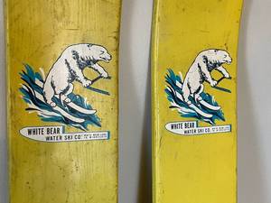 lot 126 image: Vintage White Bear Lake Ski Company Water Skis