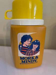lot 170 image: Mork and Mindy Lunch Box with Thermos