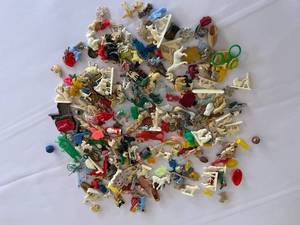 lot 208 image: Large Lot of Gumball Machine Prizes & Cracker Jack Prizes