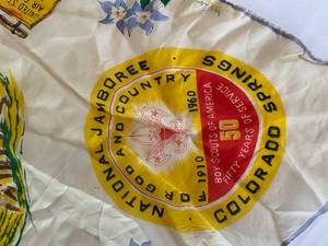 lot 210 image: Vintage Boy Scouts Scarf
