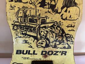 lot 211 image: Vintage Bull Dozr Skateboard