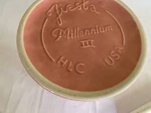 lot 97 image: Fiesta Ware Vase