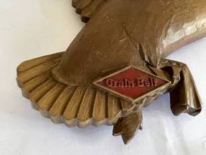 lot 334 image: Vintage Grain Belt Wall Mount Advertising Piece