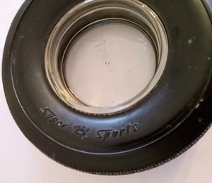 lot 333 image: Vintage Firestone Tire Ashtray