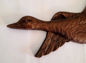 lot 73 image: Syroco Wooden Duck Wall Hangings
