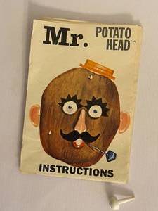 lot 368 image: Vintage Cooky Cucumber and Mr Potato Head